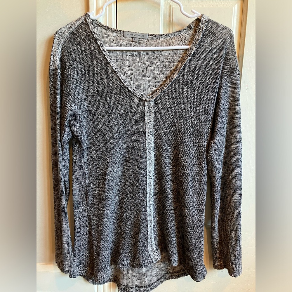 People Like Frank Charcoal Knitwear